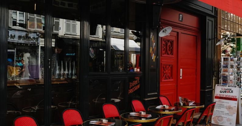 Paris Dining - Degustation & Emotion Shopfront during Day