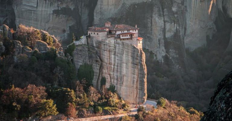 Meteora - Roussanou Monastery in Meteora, Greece