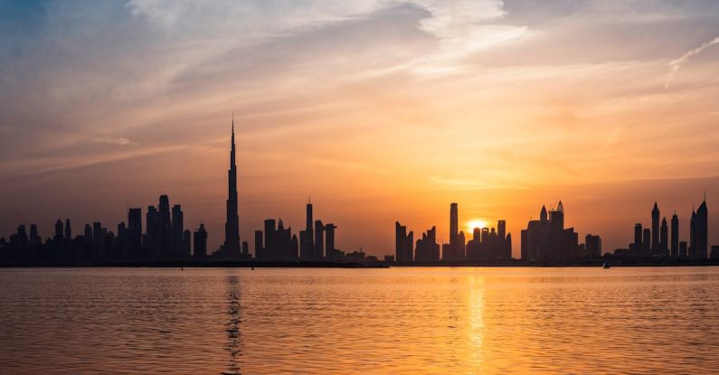 Dubai Skyline - Golden Hour