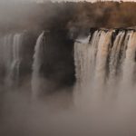 Victoria Falls - Waterfalls Cascading Near Forest