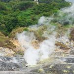 Saint Lucia - Sulphur Springs Geothermal Field on the Island of Saint Lucia