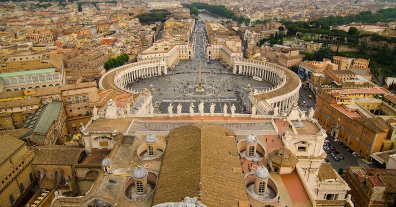 Vatican City - Aerial View of Vatican City